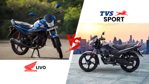 Honda Livo vs TVS Sport: Commuters from Japan and India battle it out Honda Livo vs TVS Sport: Commuters from Japan and India battle it out