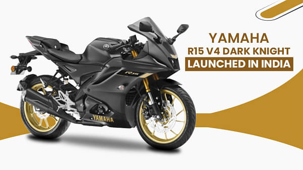 Yamaha R15 V4 Dark Knight Edition Launched In India