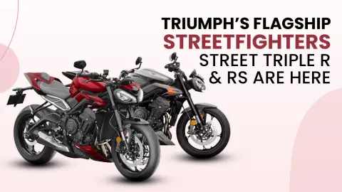 Triumph’s Flagship Streetfighters Street Triple R And RS Are Here! Triumph’s Flagship Streetfighters Street Triple R And RS Are Here!