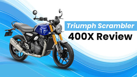Triumph Scrambler 400X Review: Scramble In Speed
