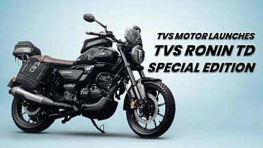 TVS Motor launches the TVS Ronin TD Special Edition in India