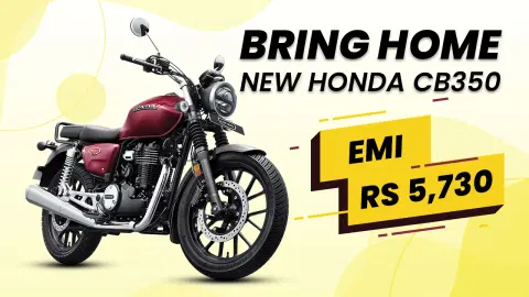 Bring Home New Honda CB350 At A Downpayment Of Rs 44,000, EMI Rs 5,730: Here’s How You Can Do It Bring Home New Honda CB350 At A Downpayment Of Rs 44,000, EMI Rs 5,730: Here’s How You Can Do It