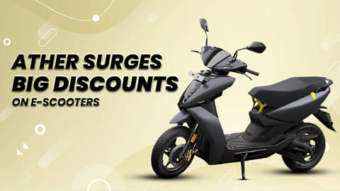 Ather Turns Up The Wattage With Massive Discounts on Electric Scooters