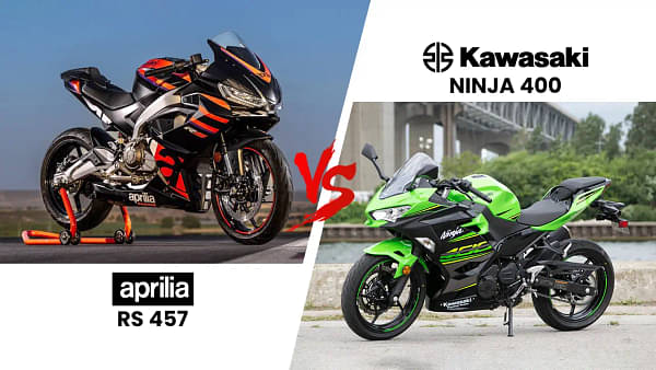 Aprilia RS 457 vs Kawasaki Ninja 400: Two Super sports Battle It Out!