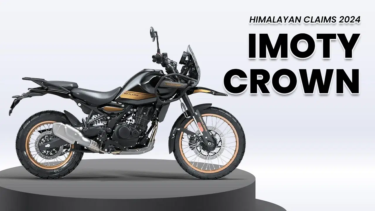 Royal Enfield Himalayan Claims 2024 IMOTY Crown