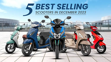 5 Best Selling Scooters In December 2023
