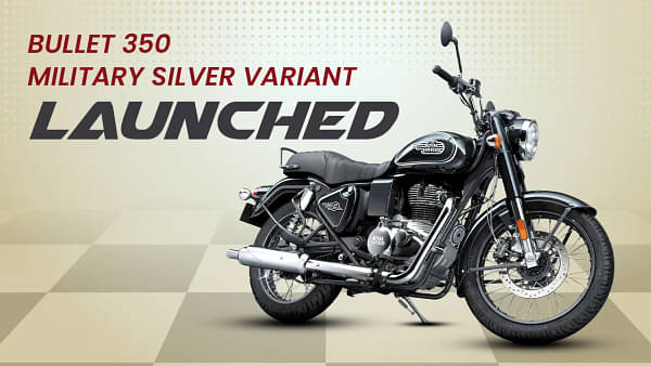 Royal Enfield Launches Military Silver Pinstripe Variant of Iconic Bullet 350