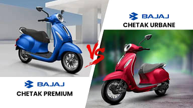 Bajaj Chetak Premium vs Chetak Urbane: Variants Compared
