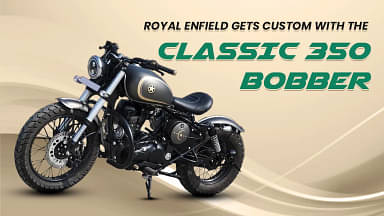 Royal Enfield Gets Custom with the Classic 350 Bobber