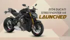 Ducati Streetfighter V4 280bhp Launched, Priced Between Rs 24-28 Lakh