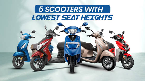 Five Scooters With The Lowest Seat Heights In India
