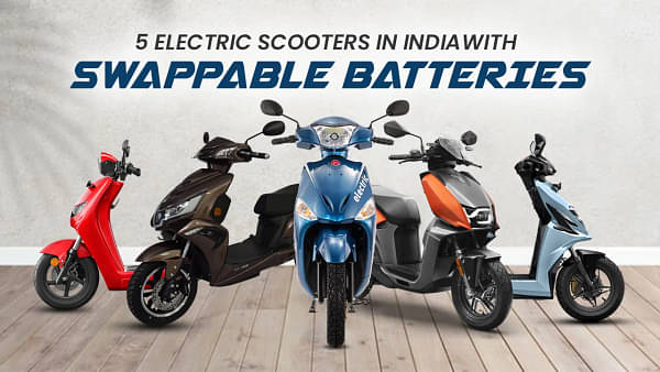 5 Electric Scooters With Swappable Batteries In India