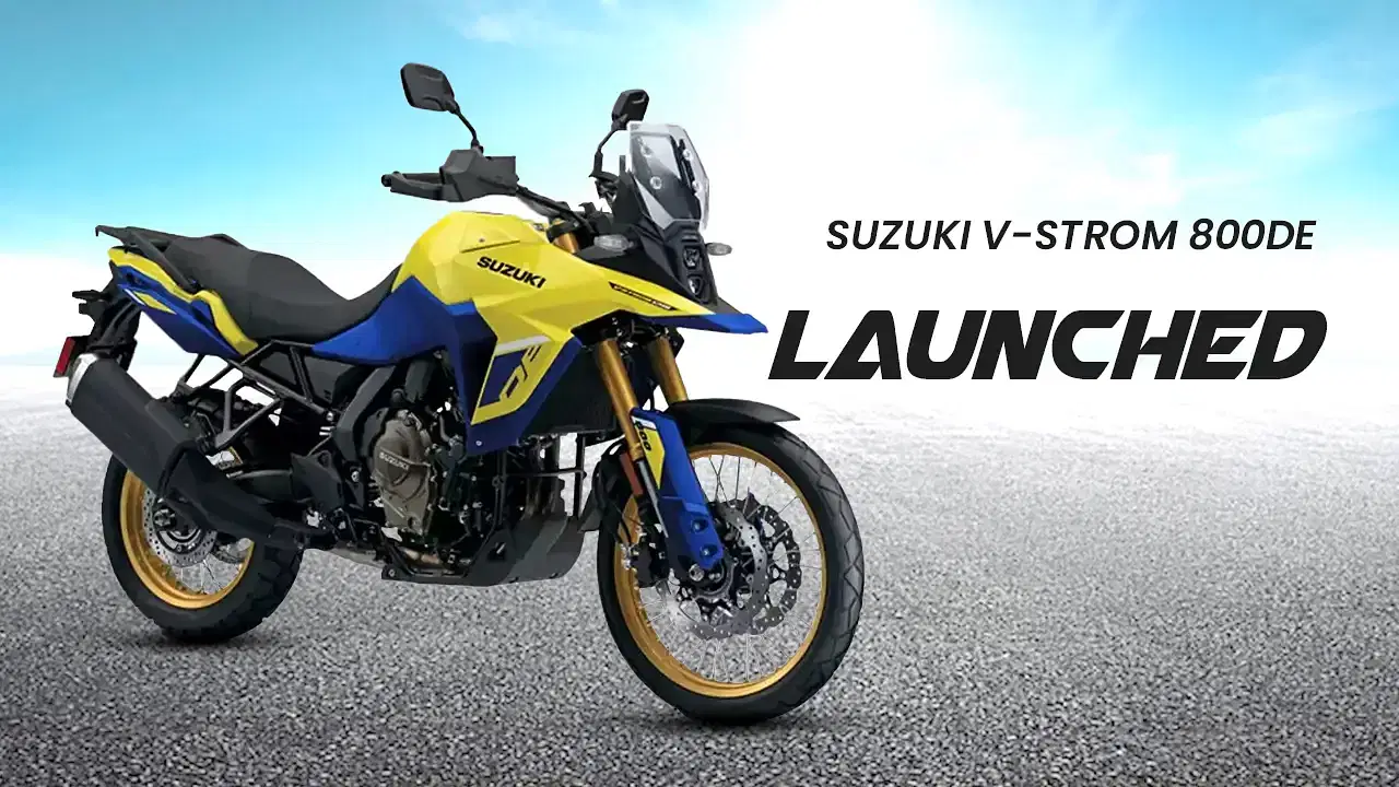 Suzuki V-Strom 800DE Launched In India At Rs 10.30 Lakh