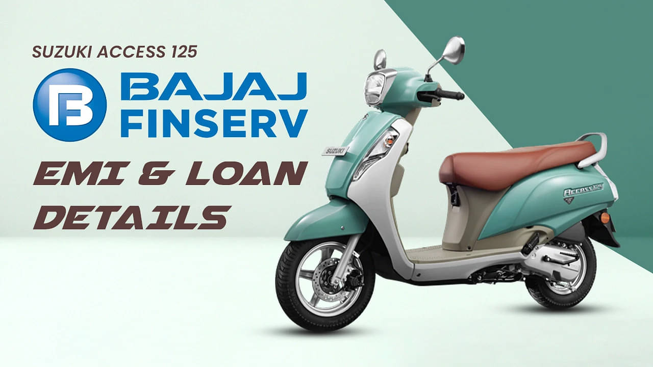 Suzuki Access 125: Bajaj Finserv EMI and Loan Details