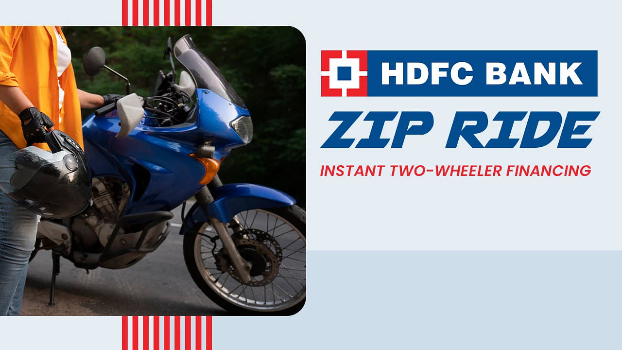 The Convenience of HDFC Zip Ride for Instant Two-Wheeler Financing.
