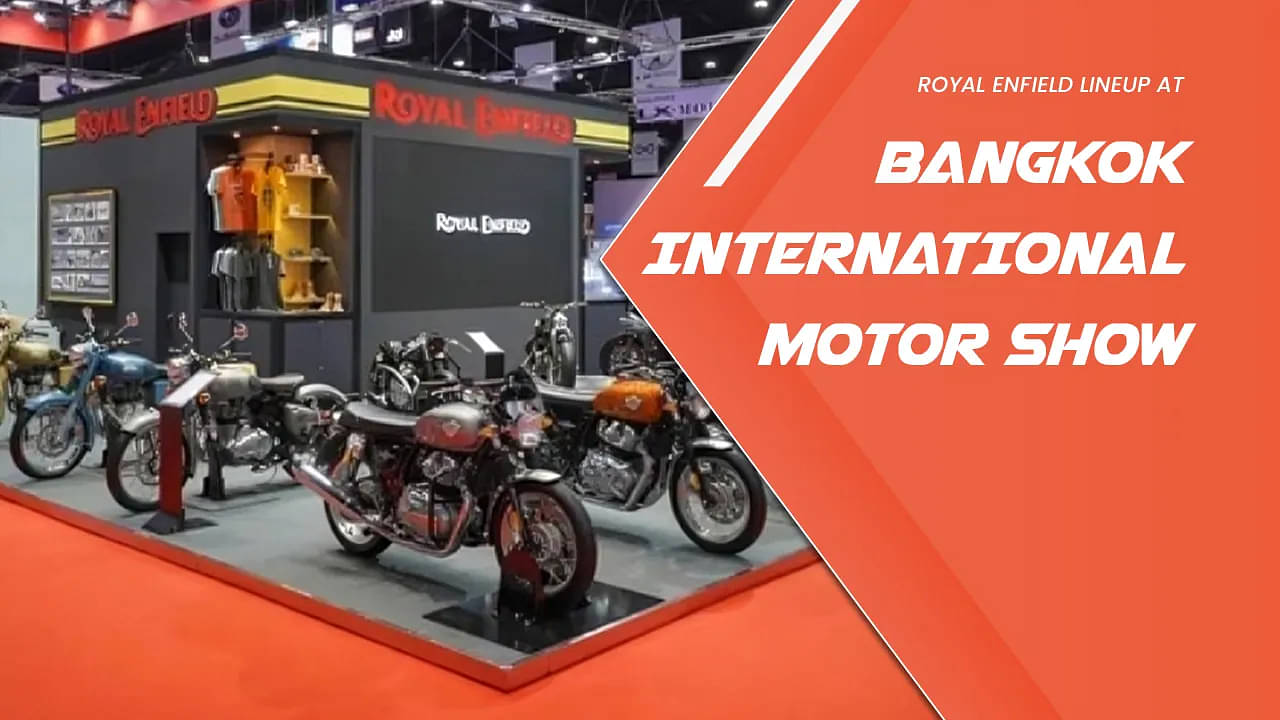 Royal Enfield Displays Its Bikes At Bangkok International Motor Show