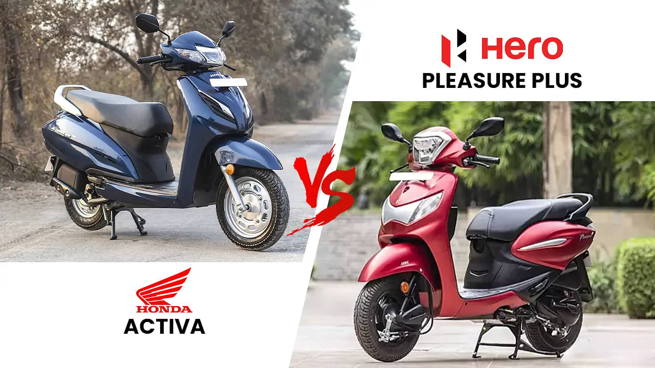 2024 Hero Pleasure Plus vs Honda Activa: Face-to-face Comparison 