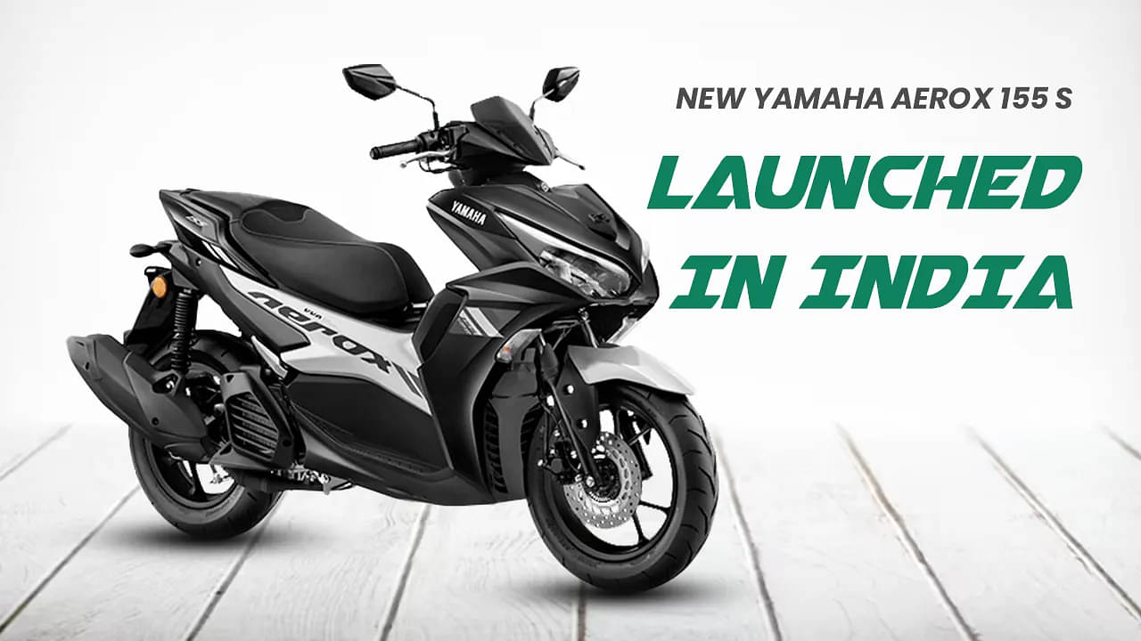 New Yamaha Aerox 155 S Launched In India, Gets Remote Keyless Ignition