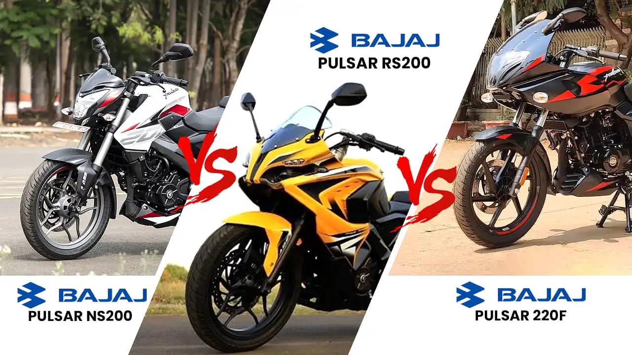 Bajaj Pulsar NS200 vs Bajaj Pulsar RS200 vs Bajaj Pulsar 220F: Which is the most exciting Pulsar?