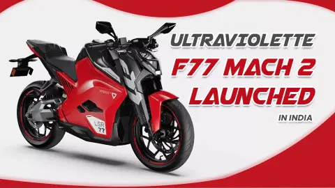 Ultraviolette Revs Up Electric Motorcycle Game Launches F77 Mach 2 Ultraviolette Revs Up Electric Motorcycle Game Launches F77 Mach 2