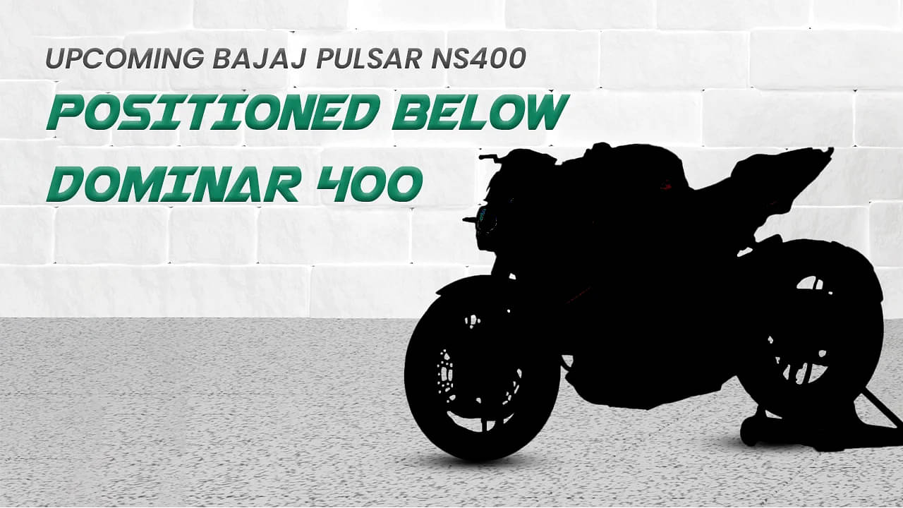 Upcoming Bajaj Pulsar NS400 To Be Positioned Below The Dominar 400