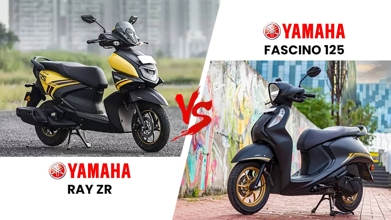 Yamaha Ray ZR vs Yamaha Fascino 125: Hybrid Scooters Compared 