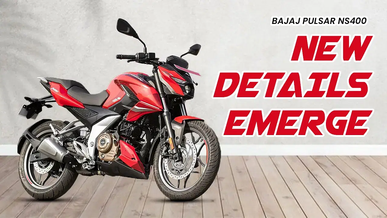 Bajaj Pulsar NS400 Launch Soon! New Details Emerge