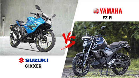 Suzuki Gixxer vs Yamaha FZ FI: Design & Features