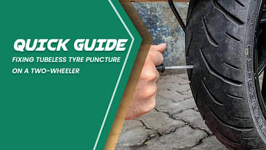 Tubeless Tyre Puncture Repair: Step-by-Step Guide for Two-Wheelers