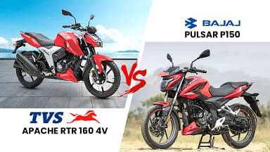 TVS Apache RTR 160 4V vs Bajaj Pulsar P150 – Picking the best in the hot 150cc sports bike segment