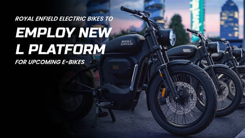 Royal Enfield electric bikes to employ new L platform for upcoming e-bikes