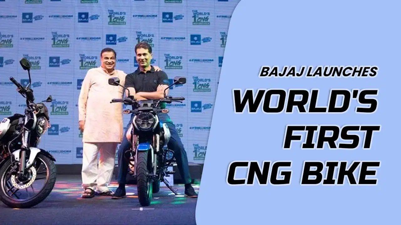 Bajaj Freedom Launches as the World’s First CNG Motorcycle at Rs 95,000