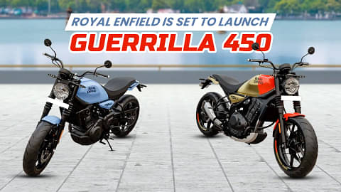 Royal Enfield Guerrilla Launch in India - July 17
