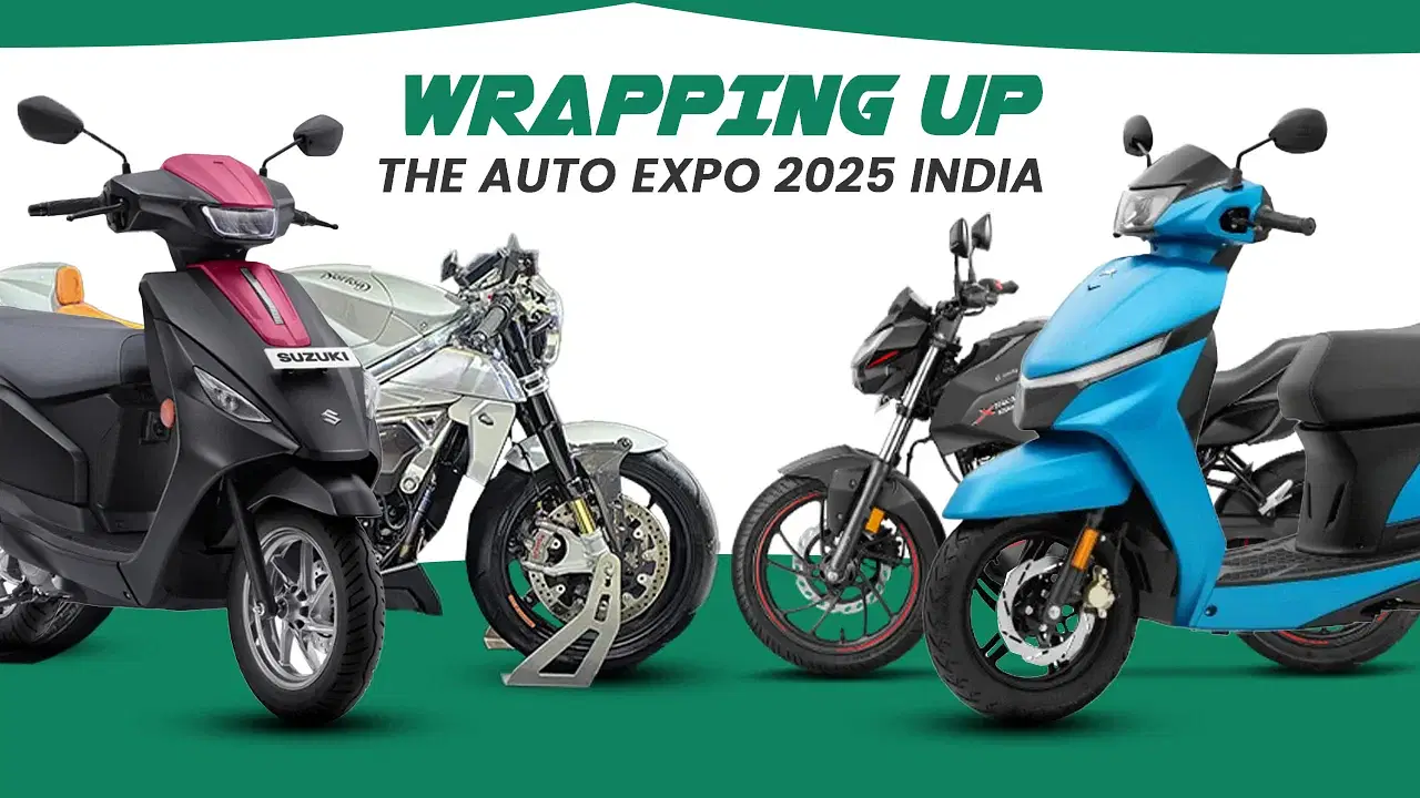 Top Bikes and Scooters at Auto expo 2025 India