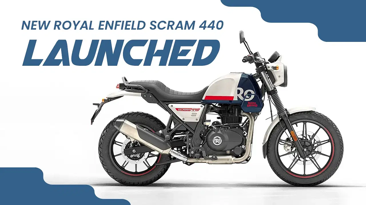 Royal Enfield Scram 440 Launched in India: Price Starts at ₹2.08 Lakh