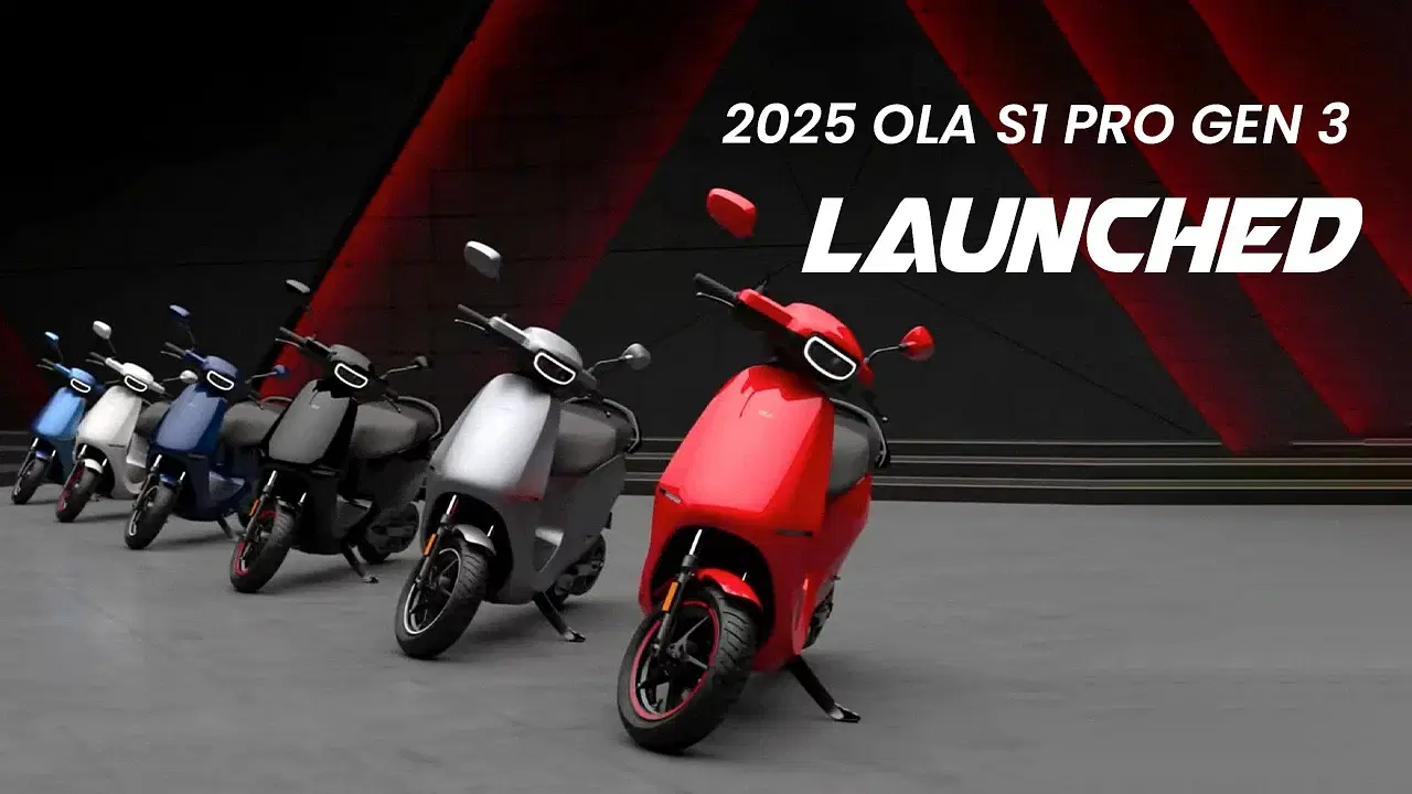 Ola New Scooty S1 Pro Gen 3 Launched  – On road Price in India, Range, Features 