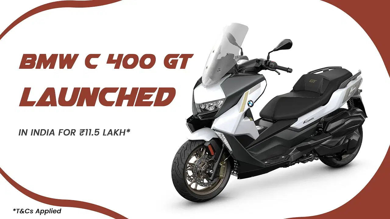 2025 BMW C 400 GT Launched in India – Price, Features, and Updates