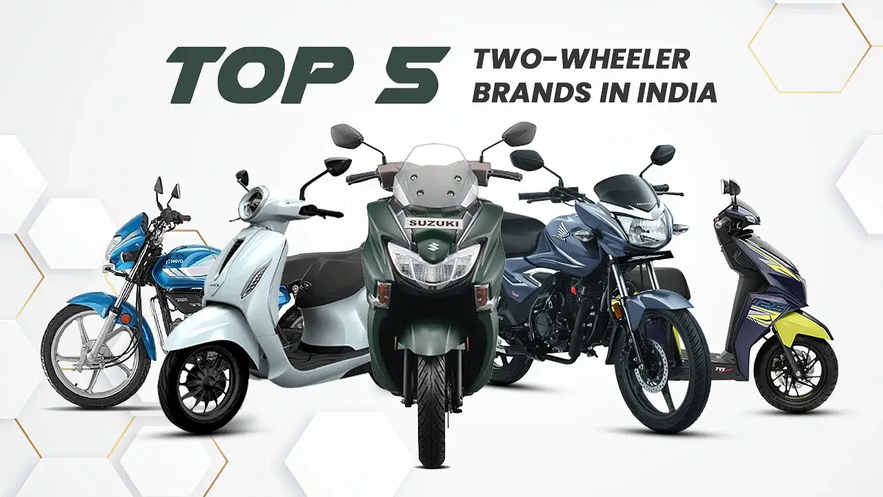 Top 5 Best-Selling Two-Wheeler Brands in India – April 2025 Sales Report