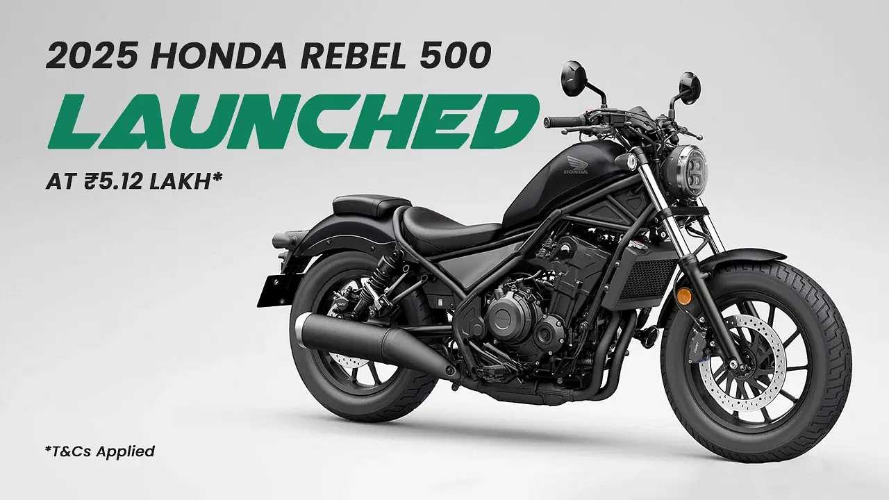 2025 Honda Rebel 500 Launched in India at ₹5.12 Lakh: Specs, Features & Bookings