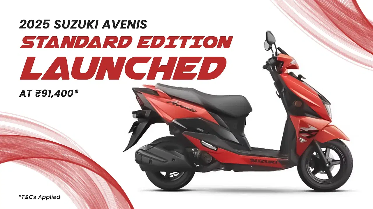  2025 Suzuki Avenis Becomes More Accessible with New Standard Edition Launch