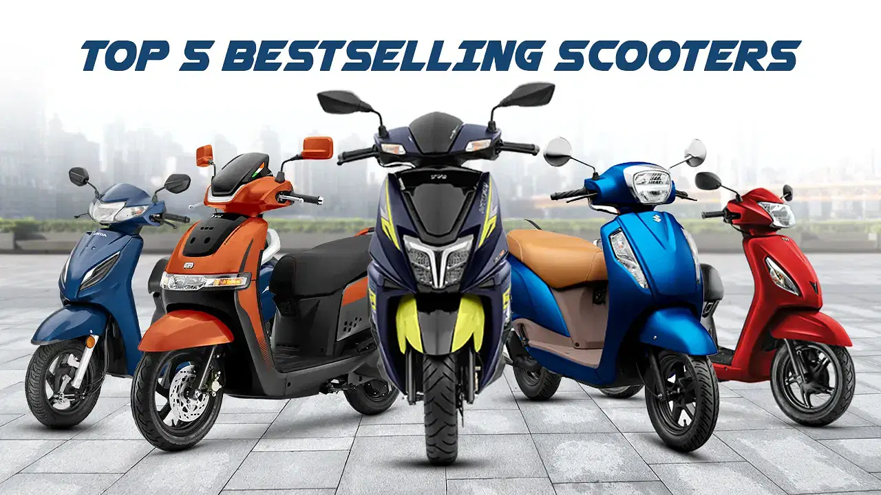 Top 5 Bestselling Scooters in India (April 2025) – Sales Report & Key Highlights