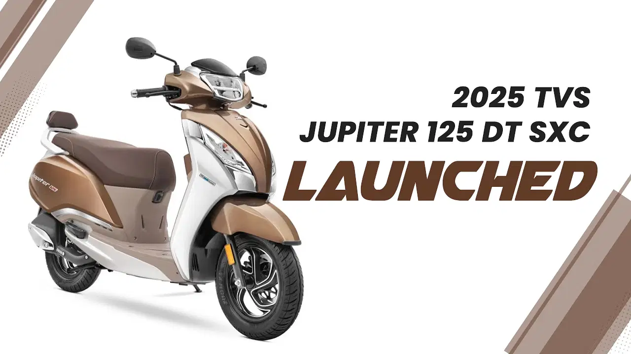 2025 TVS Jupiter 125 DT SXC Launched: Price & Features