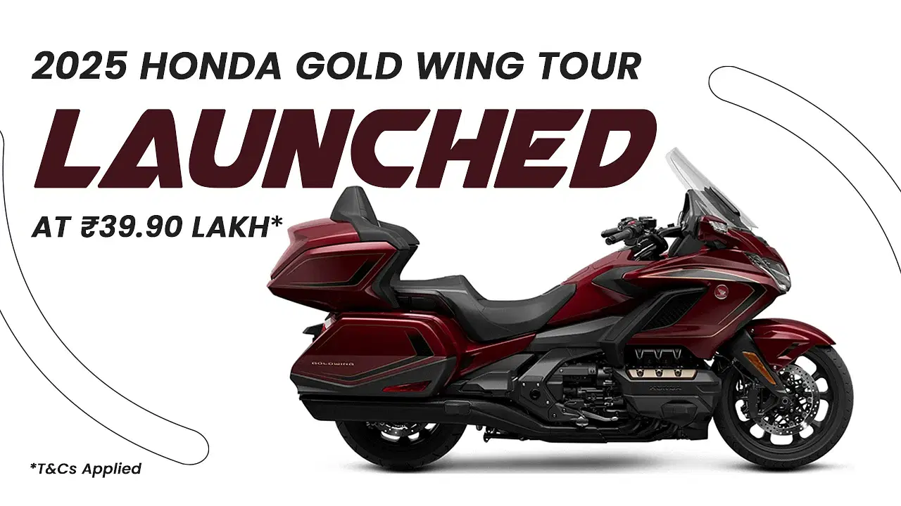 Honda Gold Wing Tour 50th Anniversary Edition Launched in India at ₹39.90 Lakh