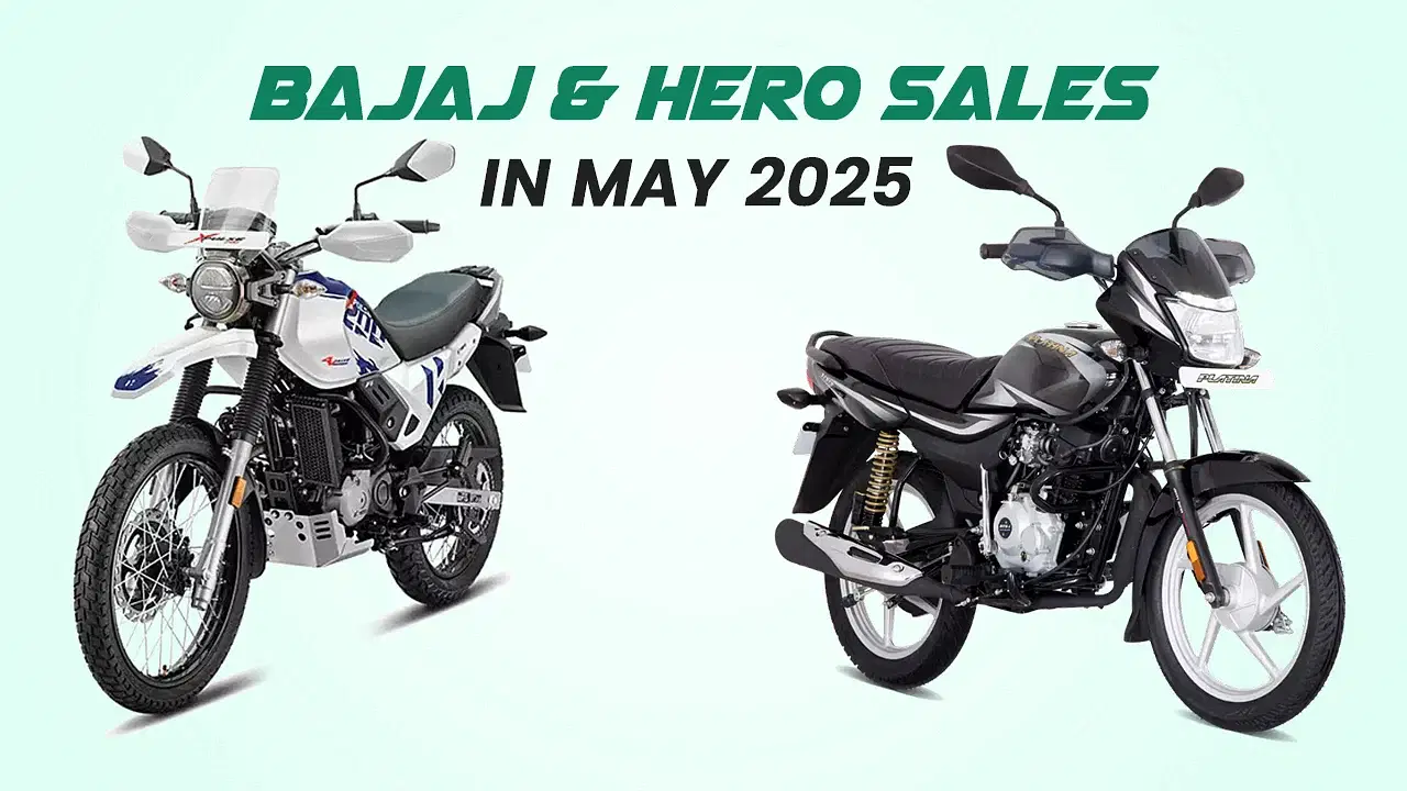 Bajaj and Hero Sales in May 2025: Growth and Decline Overview