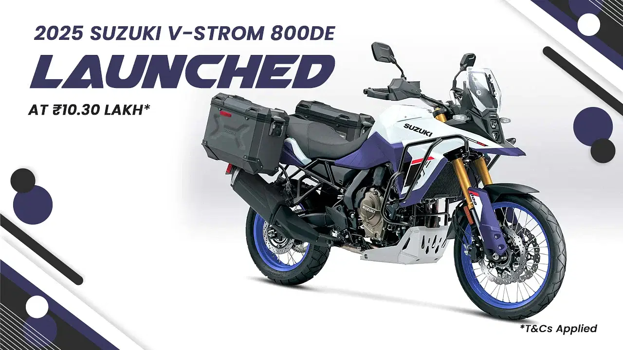 2025 New Suzuki V-Strom 800DE Launched in India | Suzuki V-Strom Price and Features