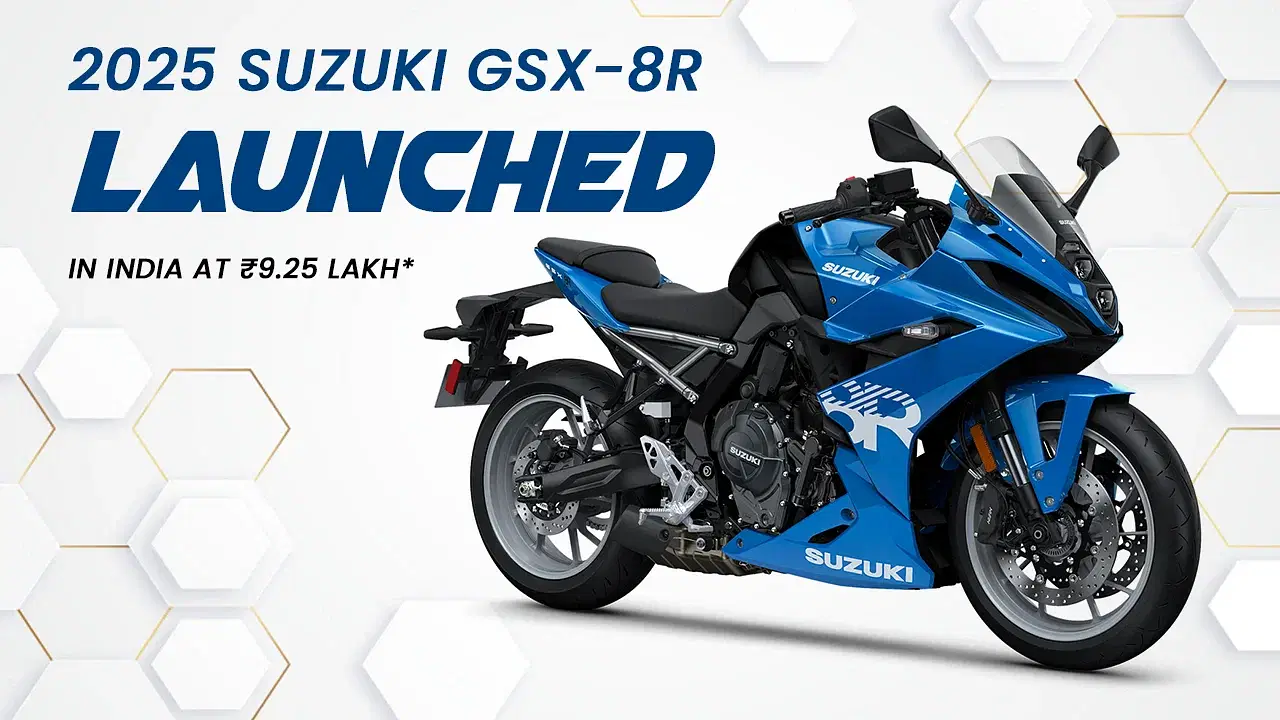 2025 Suzuki GSX-8R OBD-2B Launched at ₹9.25 Lakh in India: Full Specs & Features Revealed