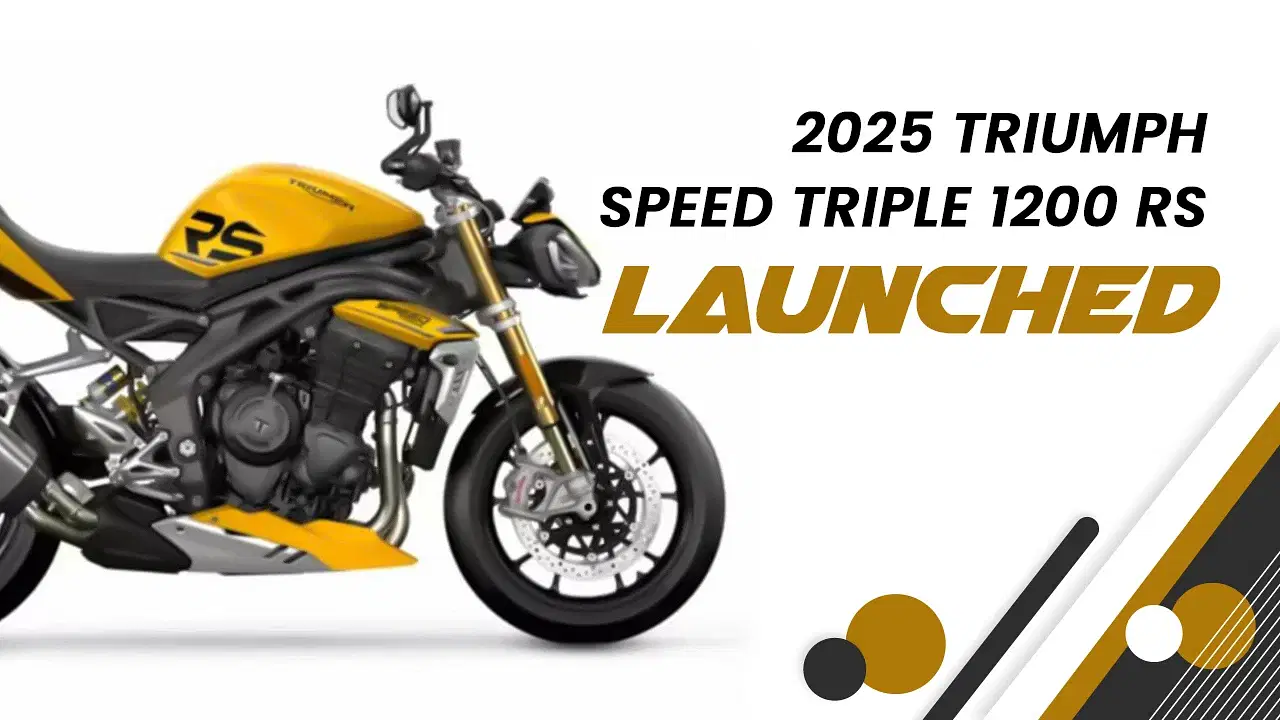 2025 Triumph Speed Triple 1200 RS Launched: What's New?