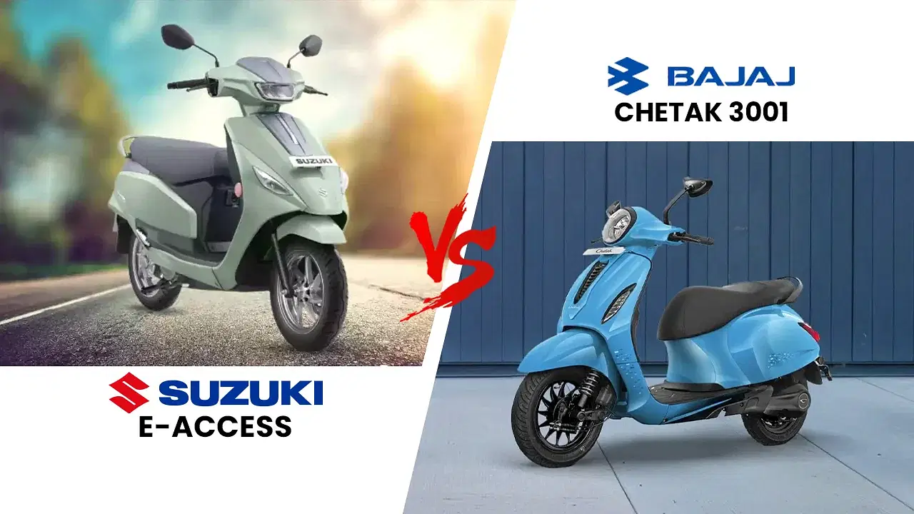 Bajaj Chetak 3001 vs Suzuki e‑Access: Affordable Electric Scooters Compared
