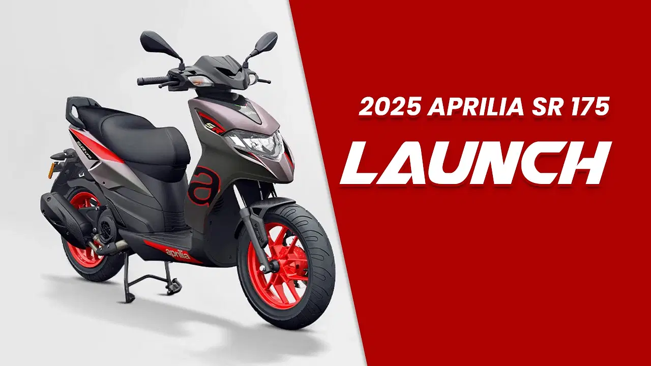 Aprilia SR 175 Launch 2025: Specs, Price & Features for Urban Riders