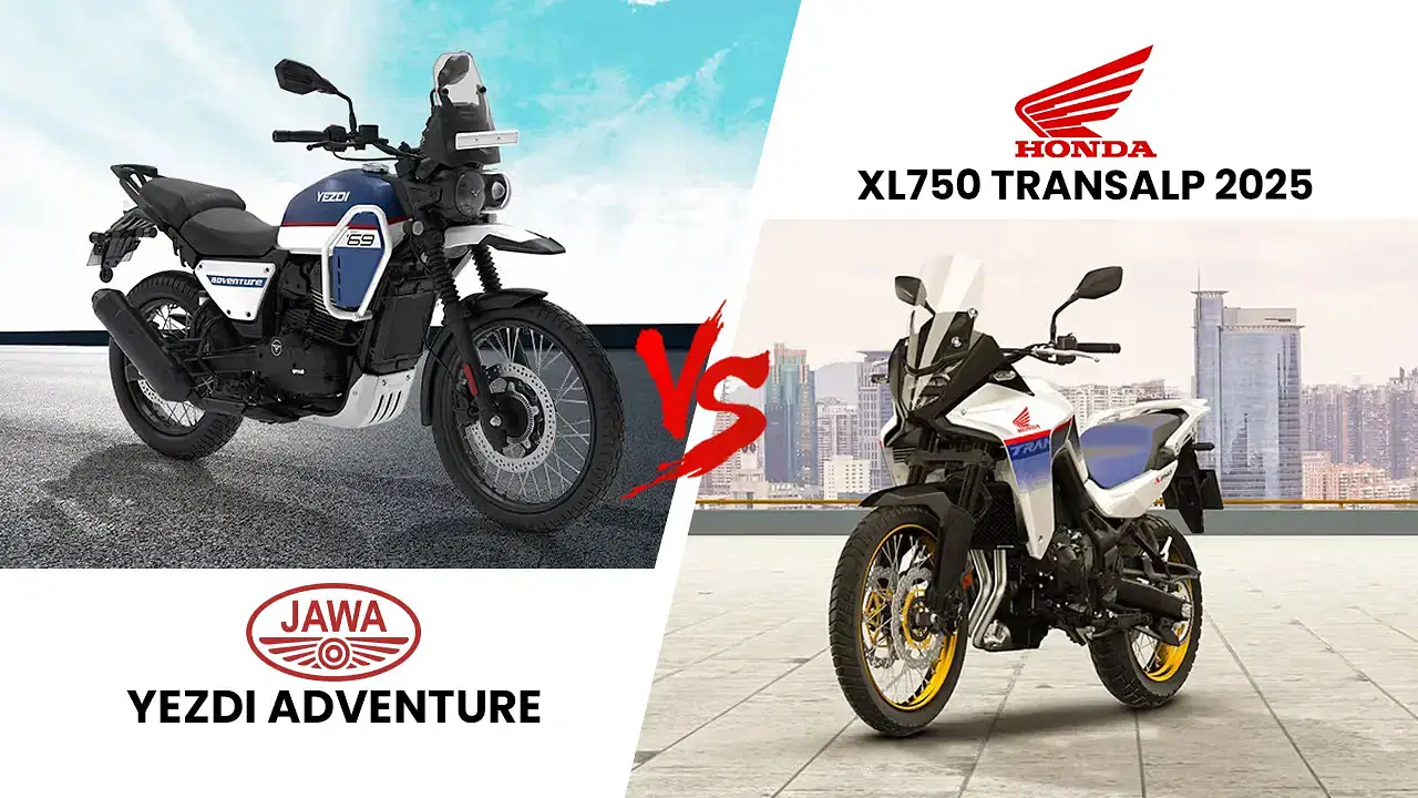 Yezdi Adventure vs Honda XL750 Transalp 2025: Adventure Bike Showdown